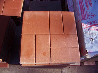 16 x 16 Brick Livonia Michigan, Patio Blocks Livonia Michigan, Porch Steps Livonia Michigan, Cement Edging Livonia Michigan